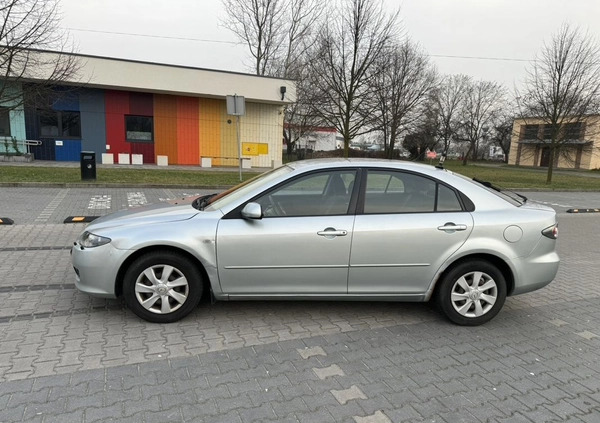 Mazda 6 cena 8300 przebieg: 220000, rok produkcji 2007 z Wolsztyn małe 11